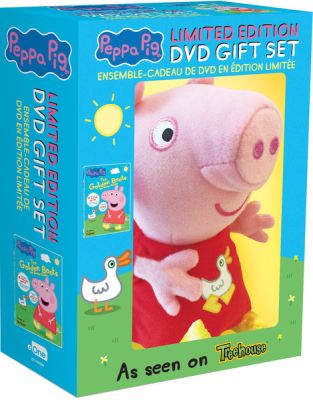 Image of Peppa Pig: The Golden Boots Gift Set DVD boxart