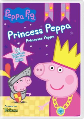 Image of Peppa Pig - Princess Peppa DVD boxart