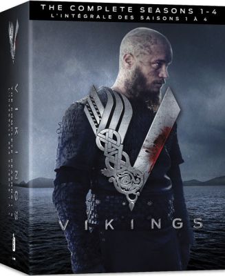 Image of Vikings: The Complete Seasons 1 - 4 DVD boxart