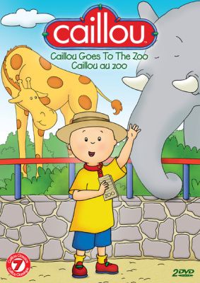 Image of Caillou: Caillou Goes to the Zoo DVD boxart