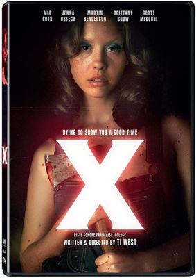 Image of X (2022) DVD boxart
