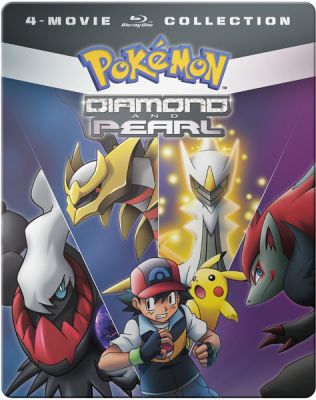 Image of Pokemon: Diamond & Pearl: Movie Collection BLU-RAY boxart