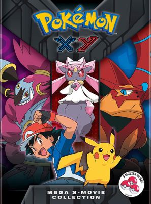 Image of Pokemon XY Mega 3-Movie Collection DVD boxart