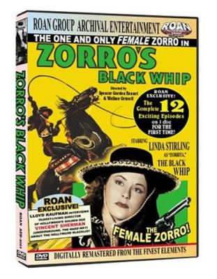 Image of Zorro's Black Whip DVD boxart