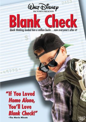 Image of Blank Check DVD boxart