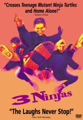 Image of 3 Ninjas DVD boxart