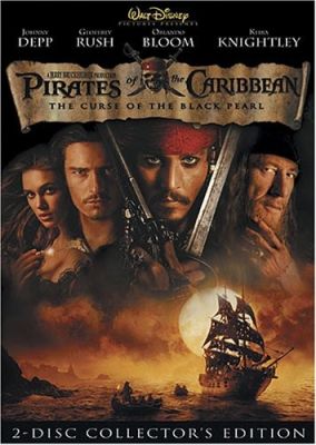 Image of Pirates Of The Caribbean: The Curse Of The Black Pearl DVD boxart