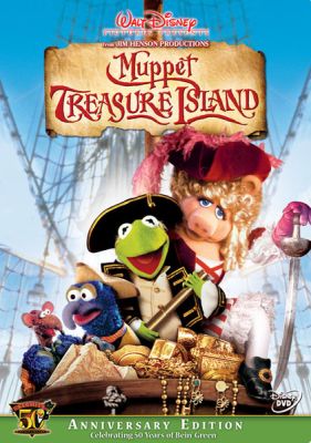 Image of Muppet Treasure Island: Kermit's 50th Anniversary Edition DVD boxart