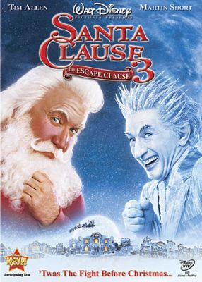 Image of Santa Clause 3:  The Escape Clause DVD boxart
