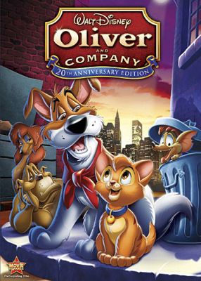 Image of Oliver And Company 20th Anniversary Edition DVD boxart
