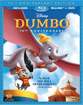 Image of Dumbo (70th Anniversary Edition)   Blu-ray boxart
