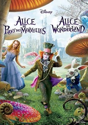 Image of Alice In Wonderland (2010) DVD boxart