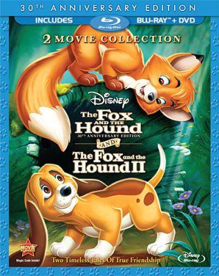 Image of Fox And The Hound 1 & 2 Blu-ray boxart