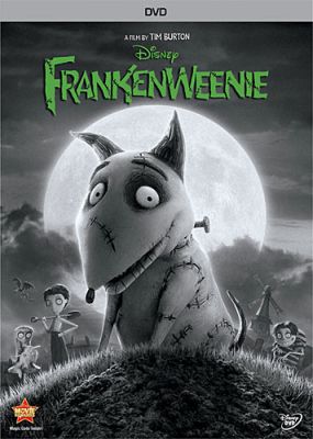 Image of Frankenweenie DVD boxart