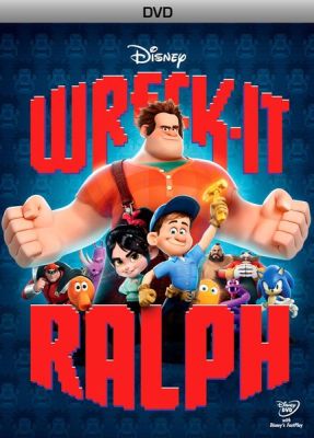 Image of Wreck It Ralph DVD boxart