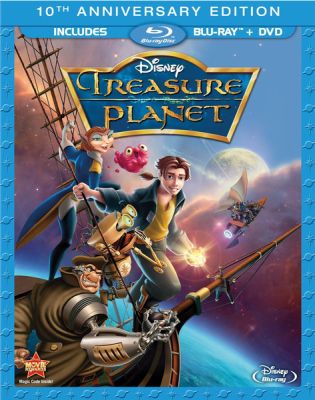 Image of Treasure Planet  Blu-ray boxart