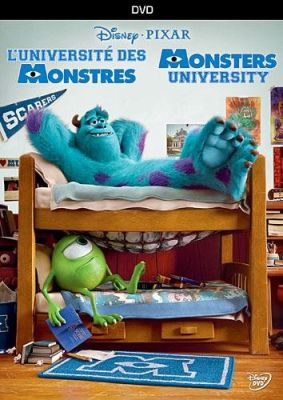Image of Monsters University DVD boxart