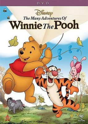 Image of Many Adventures Of Winnie The Pooh DVD boxart