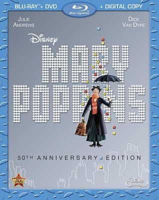 Image of Mary Poppins 50th Anniversary Edition  Blu-ray boxart