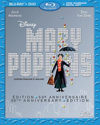 Image of Mary Poppins Blu-ray boxart