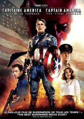 Image of Captain America 1: The First Avenger DVD boxart