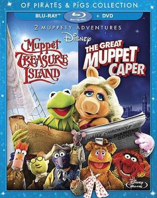 Image of Great Muppet Caper The / Muppet Treasure Island Blu-ray boxart