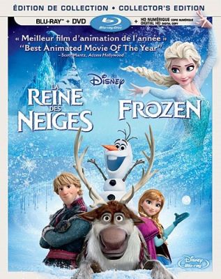 Image of Frozen Blu-ray boxart