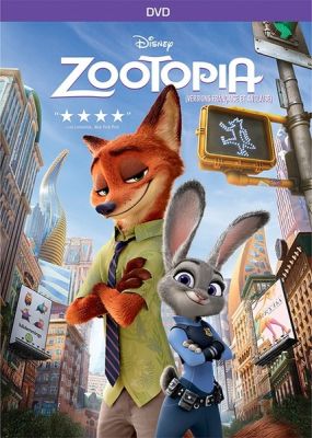 Image of Zootopia DVD boxart