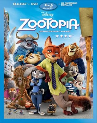Image of Zootopia Blu-ray boxart