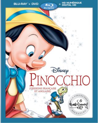 Image of Pinocchio Blu-ray boxart