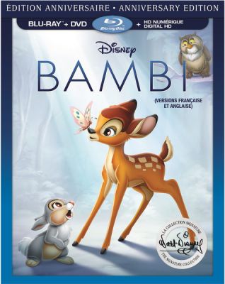 Image of Bambi Blu-ray boxart