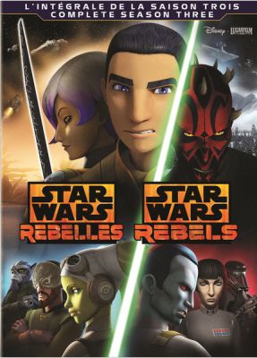 Image of Star Wars Rebels: Season 3 DVD boxart