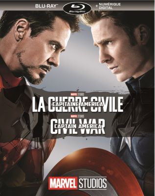 Image of Captain America 3: Civil War Blu-ray boxart
