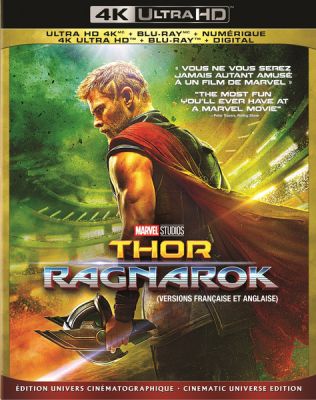 Image of Thor 3: Ragnarok 4K boxart