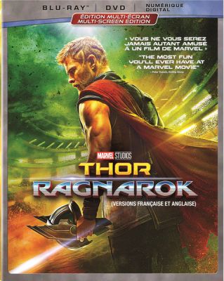 Image of Thor 3: Ragnarok Blu-ray boxart