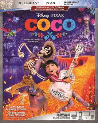Image of Coco Blu-ray boxart