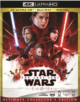 Image of Star Wars: The Last Jedi 4K boxart