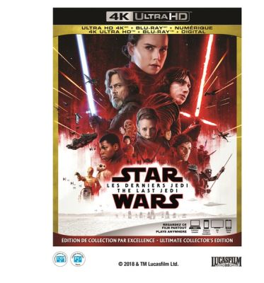 Image of Star Wars: The Last Jedi 4K boxart