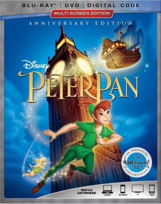 Image of Peter Pan Blu-ray boxart