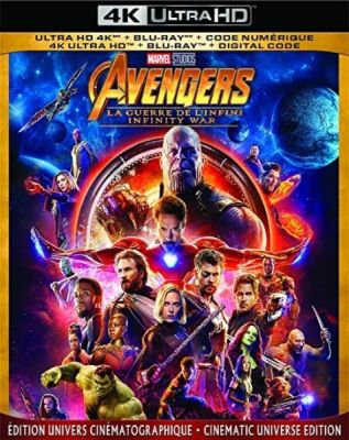 Image of Avengers: Infinity War 4K boxart
