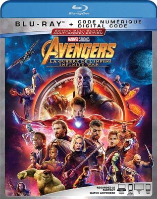 Image of Avengers: Infinity War Blu-ray boxart
