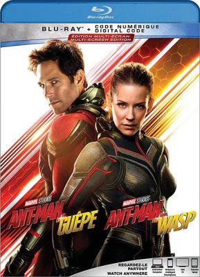 Image of Ant-Man and The Wasp Blu-ray boxart