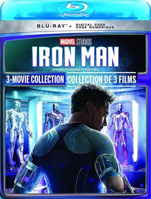 Image of Iron Man: 3 Movie Collection Blu-ray boxart