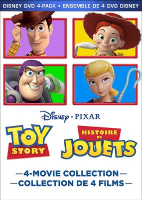 Image of Toy Story: 4 Movie Collection DVD boxart