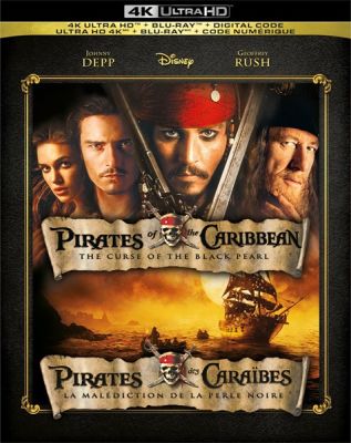 Image of Pirates of the Caribbean: The Curse of Black Pearl  4k boxart
