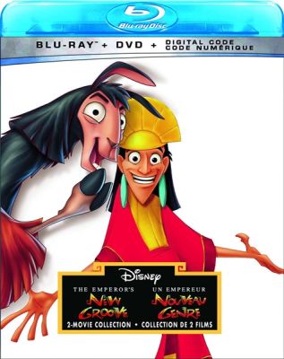 Image of Emperor's New Groove 2-Movie Collection Blu-ray boxart
