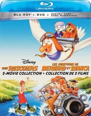 Image of Rescuers, The 2-Movie Collection Blu-ray boxart