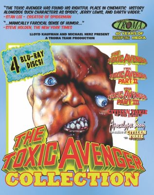 Image of Toxic Avenger Collection Blu-ray boxart