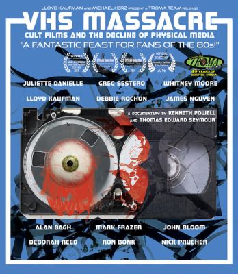 Image of VHS Massacre Blu-ray boxart