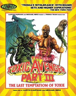 Image of Toxic Avenger Part III: Thelast Temptation of Toxie Blu-ray boxart